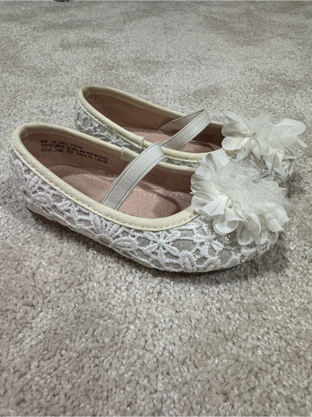 Flower Girl Flats - Size 8T